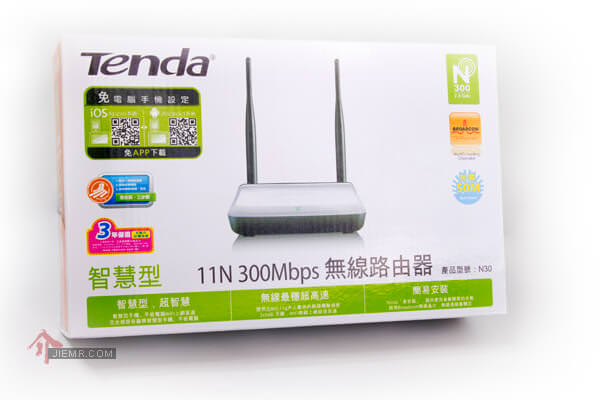 Tenda N30 300Mbps 無線分享器